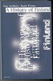 Front cover of A history of Finland by Eino Jutikkala