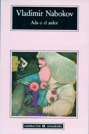 Cover of Ada by Vladimir Nabokov