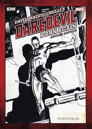 Cover of David Mazzucchelli’s Daredevil Born Again Artisan Edition by David Mazzucchelli