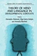Cover of Theory of Mind and Language in Developmental Contexts by Alessandro Antonietti