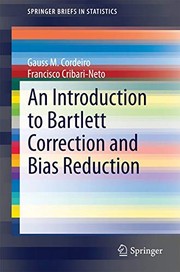 Front cover of An Introduction to Bartlett Correction and Bias Reduction by Gauss M. Cordeiro