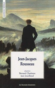 Front cover of JEAN-JACQUES ROUSSEAU by Chartreux bernard/jourdheuil jean