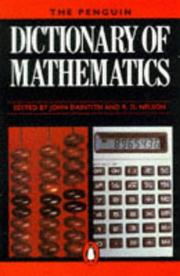Front cover of The Penguin dictionary of mathematics by John Daintith