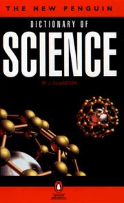Cover of The New Penguin Dictionary of Science by M. J. Clugston