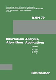 Cover of Bifurcation by Rüdiger Seydel