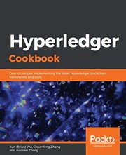 Cover of Hyperledger Cookbook by Xun (Brian) Wu