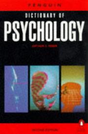 Front cover of Dictionary of Psychology, The Penguin by Arthur S. Reber
