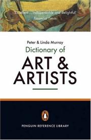 Front cover of The Penguin dictionary of art and artists by Murray, Peter