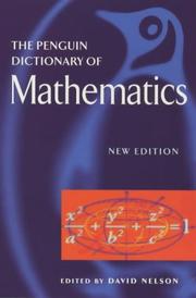 Front cover of Dictionary of Mathematics, The Penguin by David Nelson