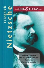 Front cover of Friedrich Nietzsche by Friedrich Nietzsche