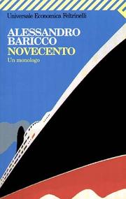 Cover of Novecento by Alessandro Baricco