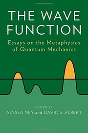 Cover of The wave function by David Z. Albert