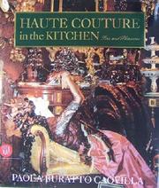 Front cover of Haute Couture in the Kitchen by Paola Caovilla