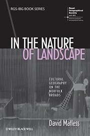 Front cover of In the Nature of Landscape by David Matless