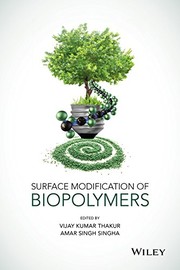 Front cover of Surface Modification of Biopolymers by Vijay Kumar Thakur