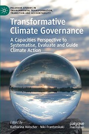 Cover of Transformative Climate Governance by Katharina Hölscher
