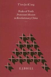 Front cover of Peaks of faith by Ju-kʻang Tʻien