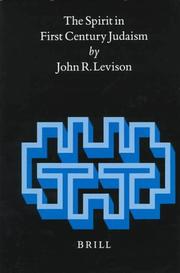 Front cover of The Spirit in First-Century Judaism by John R. Levison