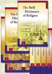 Cover of The Brill Dictionary of Religion by Kocku Von Stuckrad