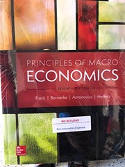 Front cover of Principles of Macroeconomics by Robert Frank