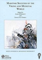 Front cover of Maritime Societies of the Viking and Medieval World by James H. Barrett