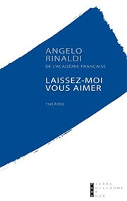 Cover of Laissez-Moi Vous Aimer by RINALDI ANGELO