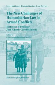 Front cover of The new challenges of humanitarian law in armed conflicts by Symposium on International Humanitarian
