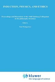 Front cover of Induction, physics, and ethics by Salzburg Colloquium in the Philosophy of Science 1968.