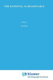 Cover of The rational as reasonable by Aulis Aarnio