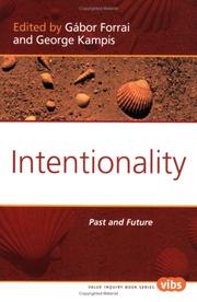 Cover of Intentionality by Gabor Forrai