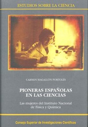 Front cover of Pioneras españolas en las ciencias by Carmen Magallón Portolés