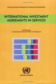 Cover of International Investment Agreements in Services (Unctad Series on International Investment Policies for Devel) by United Nations Conference