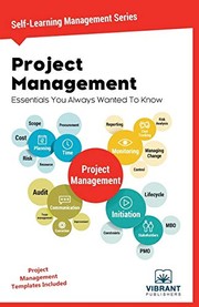 Front cover of Project Management Essentials You Always Wanted to Know by Vibrant Publishers