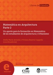 Cover of Matemática en Arquitectura by Viviana Beatriz Cappello