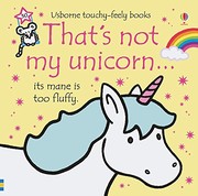 Front cover of That's Not My Unicorn... by Fiona Watt