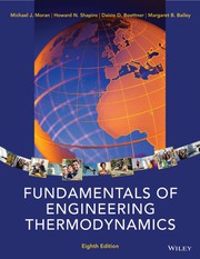 Cover of Fundamentals of engineering thermodynamics by Michael J. Moran