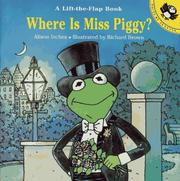 Front cover of Where Is Miss Piggy? by Alison Inches