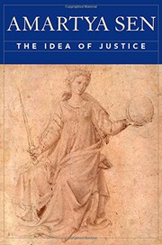 Front cover of The Idea of Justice by Amartya Sen