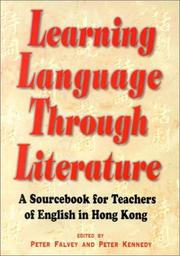 Cover of Learning language through literature by Unknown