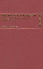 Front cover of Toward Critical Patriotism by Gregory P. Fairbrother