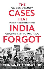 Cover of The Cases That India Forgot by Chintan Chandrachud