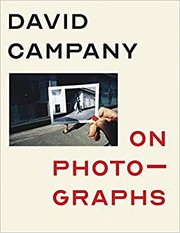 Cover of On Photographs by David Campany