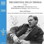Cover of The Essential Dylan Thomas by Unknown