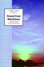 Front cover of Present Fresh Wakefulness by Chokyi Nyima Rinpoche