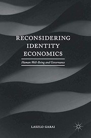 Front cover of Reconsidering Identity Economics by Laszlo Garai
