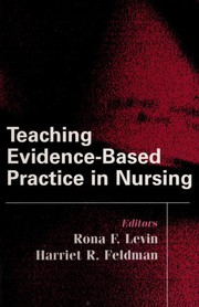 Cover of Teaching evidence-based practice in nursing by Rona F. Levin