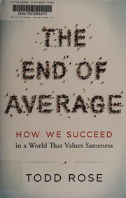 Cover of The End of Average by Todd Rose