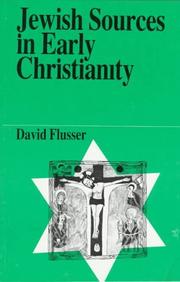 Cover of Jewish Sources in Early Christianity (Jewish Thought) by David Flusser