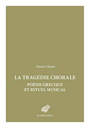 Cover of Tragedie Chorale by Claude Calame