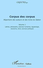 Cover of Corpus des corpus by Grégoire Biyogo